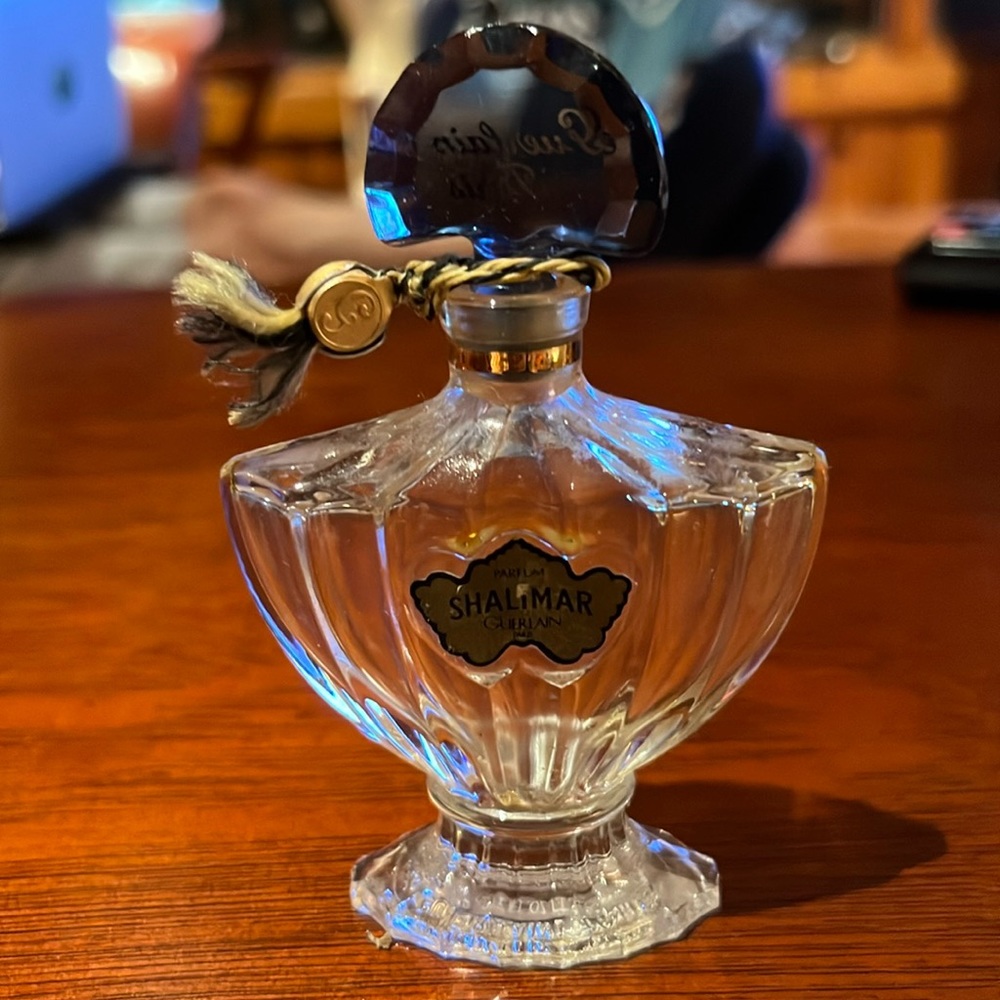 Baccarat Vintage empty Shalimar bottle